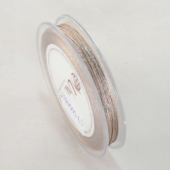 ΚΟΡΔ. ΜΕΤΑΛΙZE 0.5MM X 40Μ ΡΟΖ ΧΡΥΣΟ