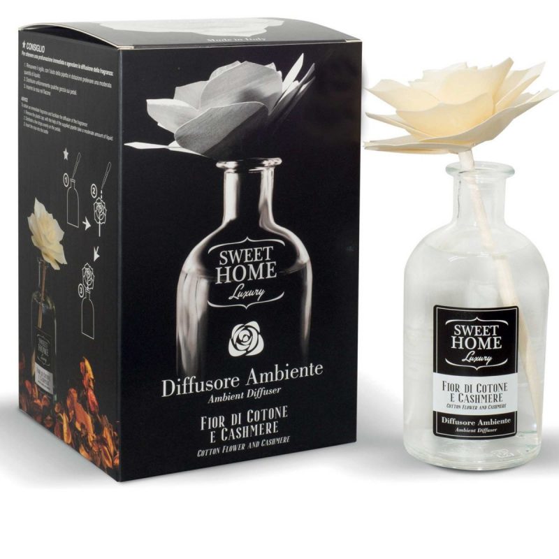 AMBIENT FRAGRANCE WITH WHITE ROSE COTTON FLOWER & CASHMERE 250