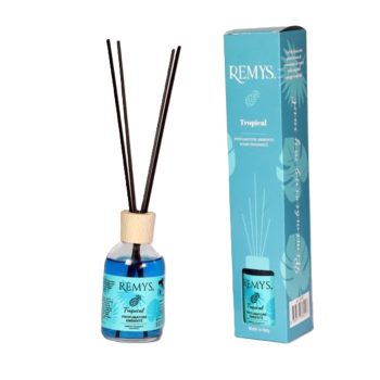 REMYS ΑΡΩΜΑΤΙΚΟ ΧΩΡΟΥ ΜΕ ΣΤΙΚΣ 100ml TROPICAL