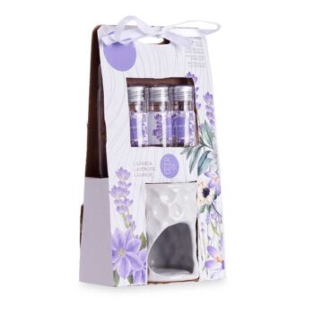 ΣΕΤ ΚΕΡΑΜΙΚΟΣ ΑΡΩΜΑΤΙΣΤΗΣ 12x7x11εκ. & ΛΑΔΑΚΙ LAVENDER 3x5ml