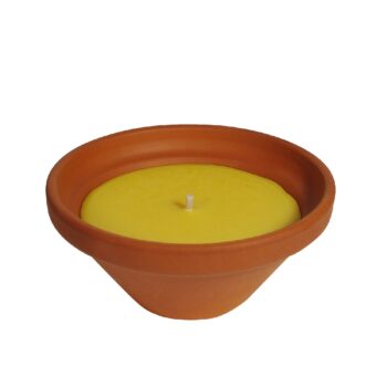 CR NATURAL TERRACOTA POT 55X120mm CITRONELLA