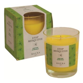CR FROSTED GLASS 83X70mm CITRONELLA