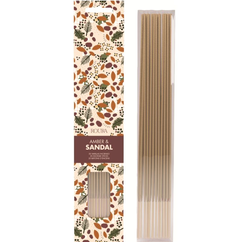 ΑΡΩΜ. STICK 20τεμ. AMBER & SANDAL