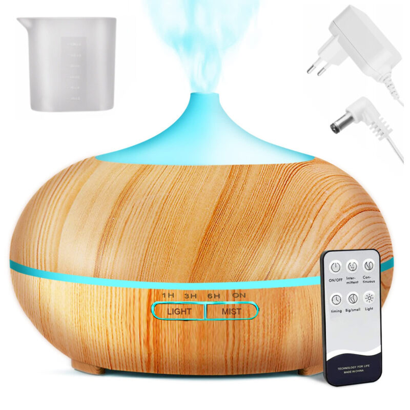 ΑΤΜΟΠΟΙΗΤΗΣ Aroma Diffuser 7 Led Color Options 550ml