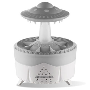 Συσκευή Αρωματισμού UFO RAINDROP AROMA DIFFUSER ΑΣΠΡΟ 350ml