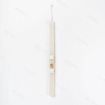 ΛΑΜΠ. U26 IVORY 17/17/300 ΟΒΑΛ ΜΕ ΣΤΑΥΡΟ ΚΡΕΜ. ΧΡΥΣΟ