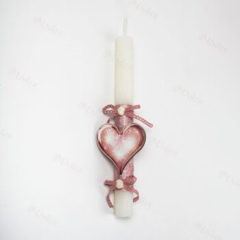 ΛΑΜΠ. U26 IVORY 28/290 ΞΥΛ. ΚΑΡΔΙΑ ΡΟΖ 8εκ.