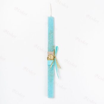 ΛΑΜΠ. U26 SEA BLUE 22/13/290 Στρογγ. μοτίφ zig zag Χρυσο