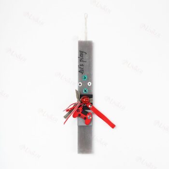 ΛΑΜΠ. U26 GREY 37/17/300 ΜΠΡΕΛΟΚ ΠΑΙΚΤΗ ΜΕ ΚΟΥΔΟΥΝΙ - ΚΟΚΚΙΝΟ 2855