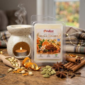 UNIKER ΦΥΤΙΚΟ WAX MELTS 6TEM ORANGE CINNAMON