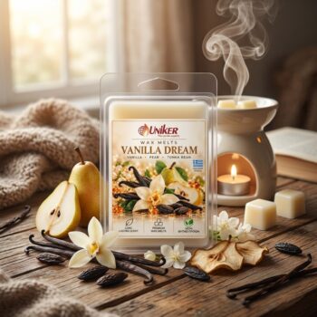UNIKER ΦΥΤΙΚΟ WAX MELTS 6TEM VANILLA DREAM