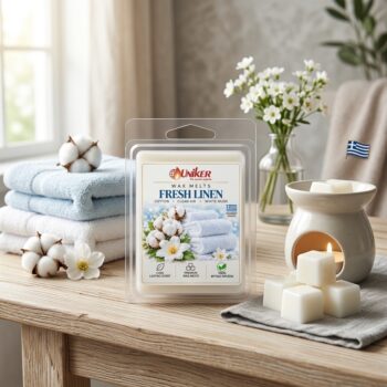 UNIKER ΦΥΤΙΚΟ WAX MELTS 6TEM FRESH LINEN